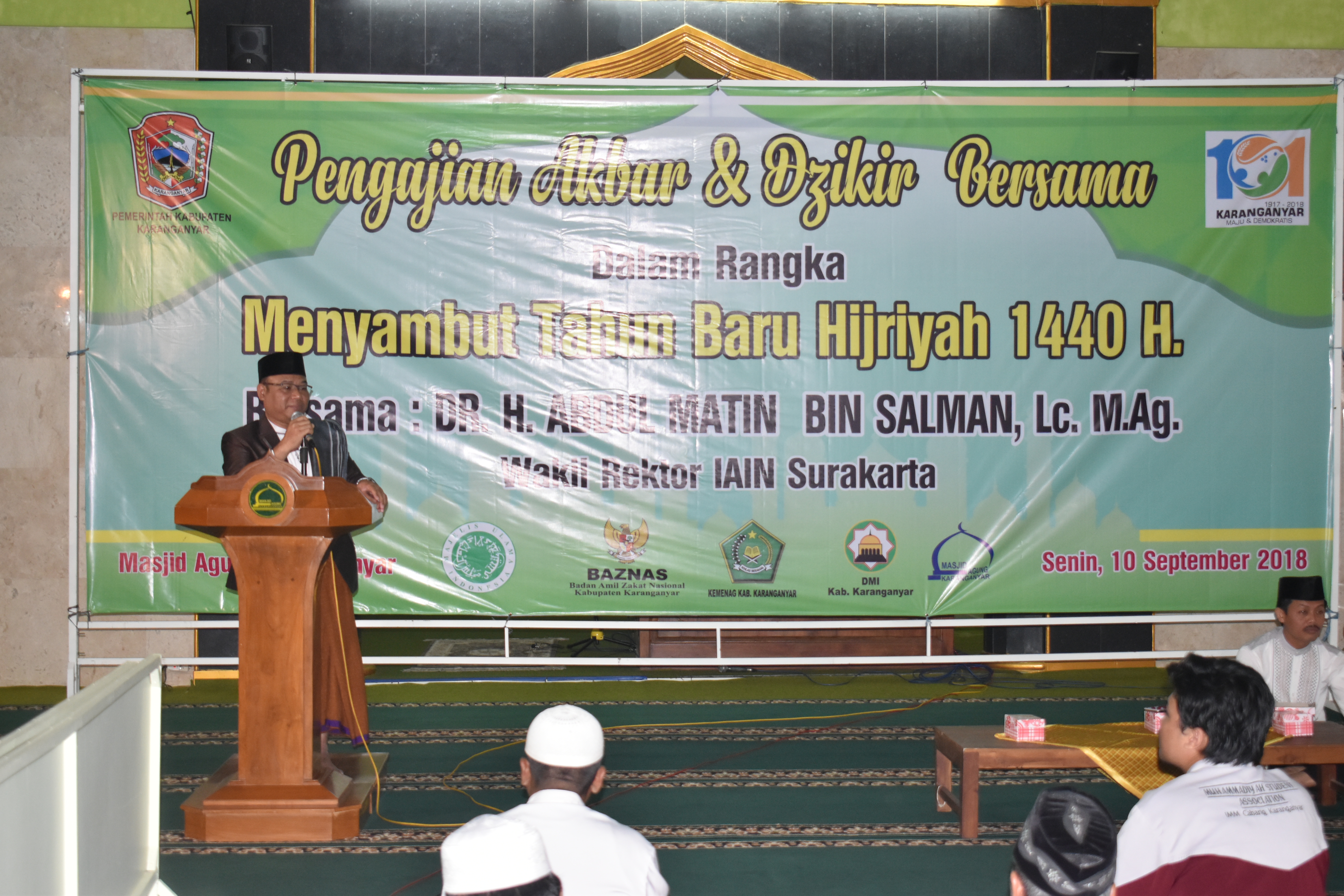 Pengajian Akbar dan Dzikir Bersama Dalam Rangka Menyambut Tahun Baru 1440 Hijriyah