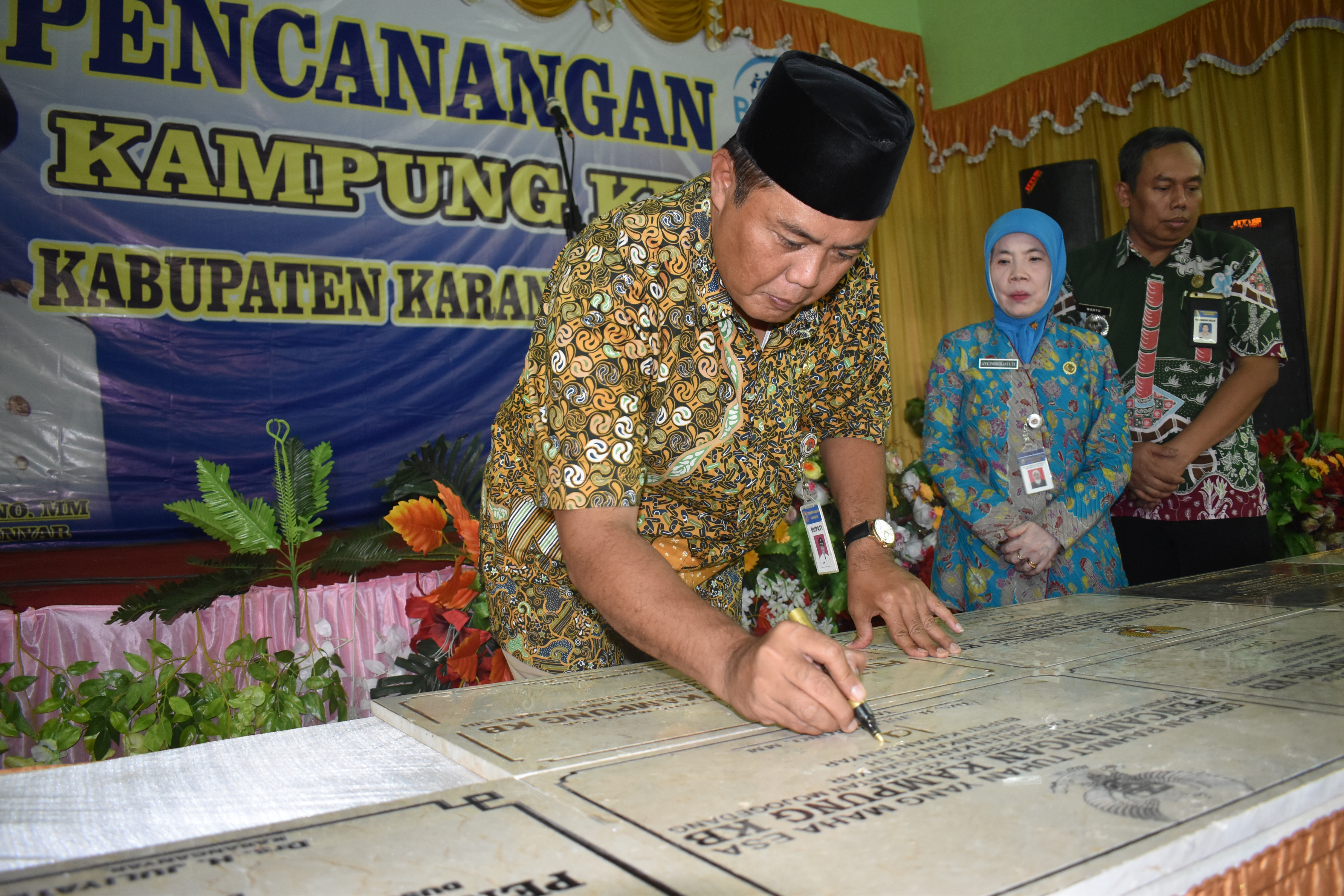 Pencanangan Kampung  KB Kabupaten Karanganyar Tahun 2018