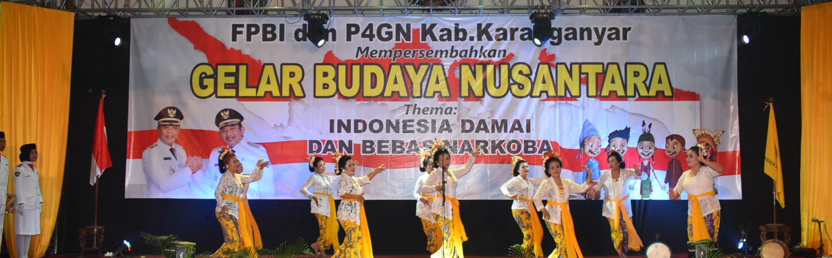 Gelar Budaya Nusantara Dengan Tema Indonesia Damai dan Bebas Narkoba