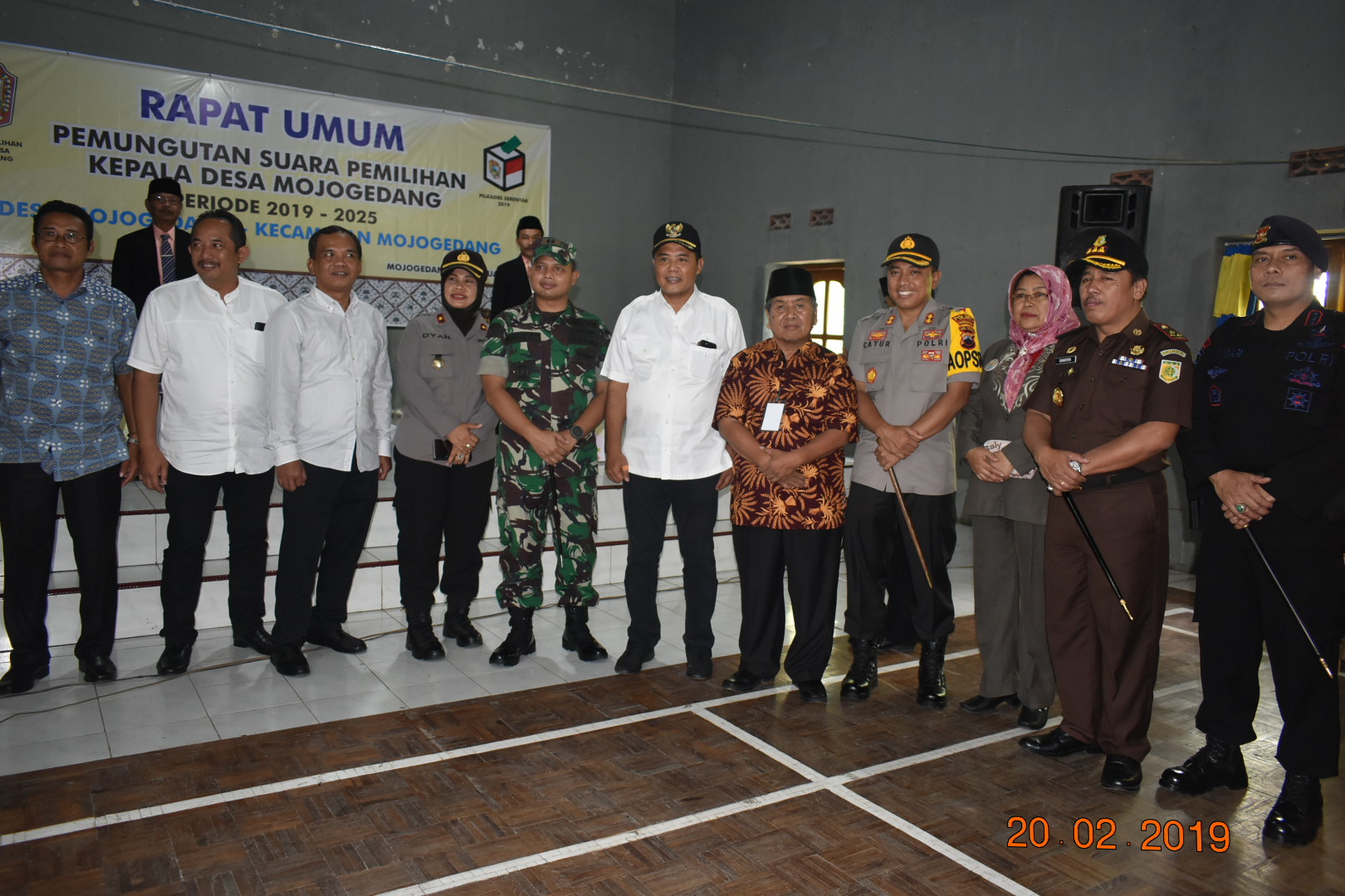 Pemantauan Pelaksanaan Pilkades Serentak Kabupaten Karanganyar Tahun 2019