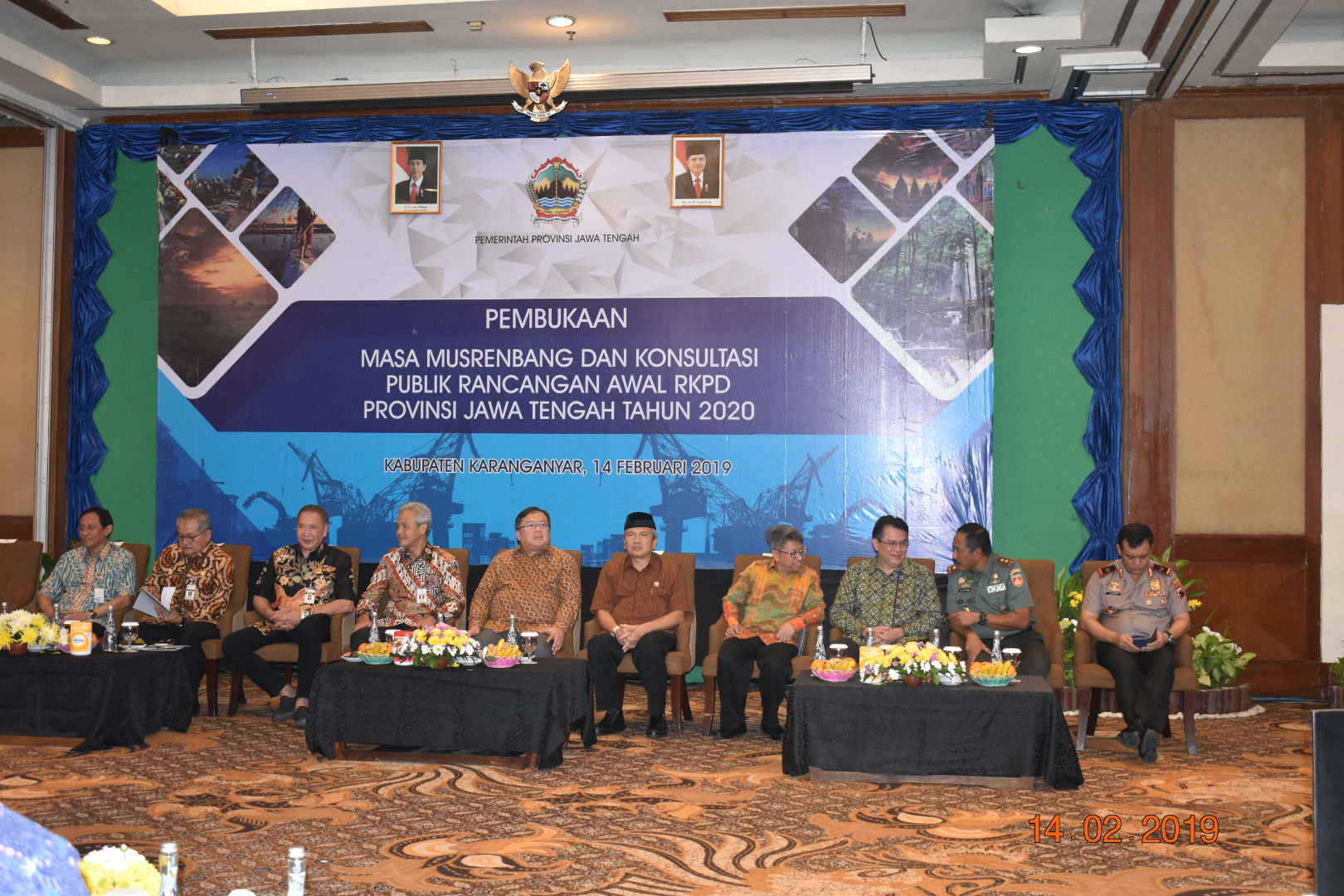 Pembukaan Masa Musrenbang dan Konsultasi Publik Rancangan Awal RKPD Provinsi Jawa Tengah Tahun 2020