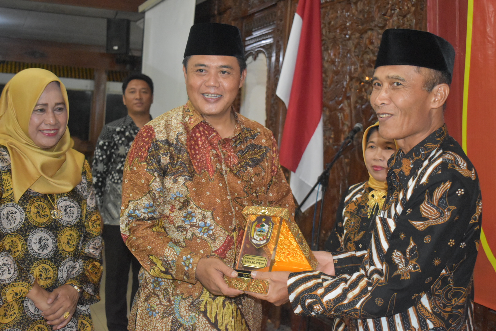 Pelepasan Purna Tugas Sekretaris Daerah Kabupaten Karanganyar Drs. H. Samsi, M.Si