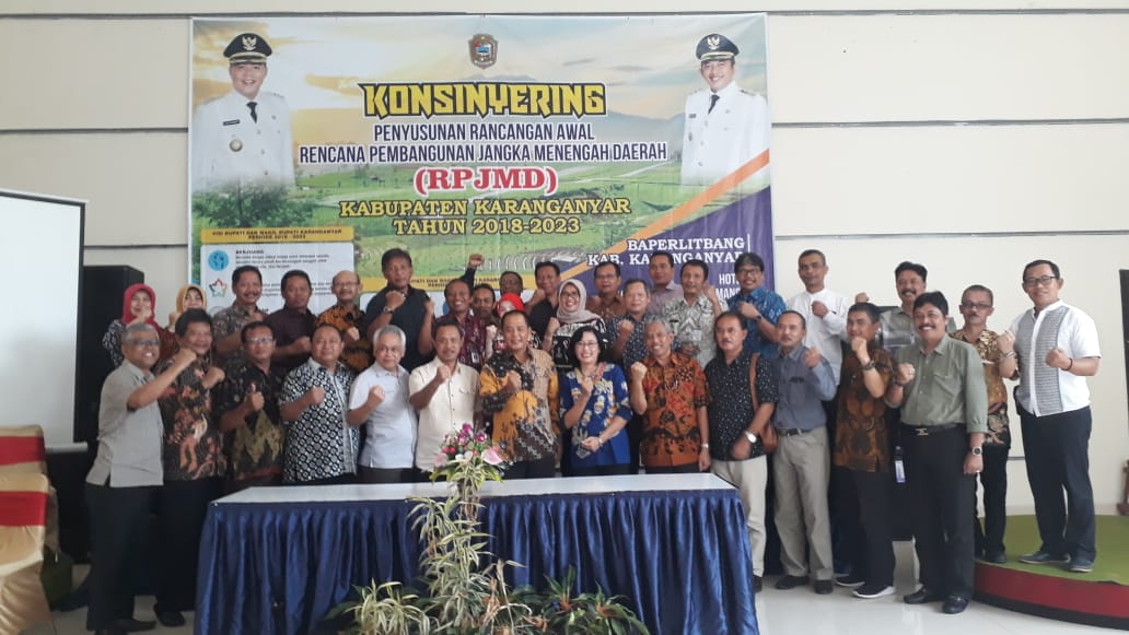 Konsinyering Penyusunan Awal RPJMD Kabupaten Karanganyar Tahun 2018-2023