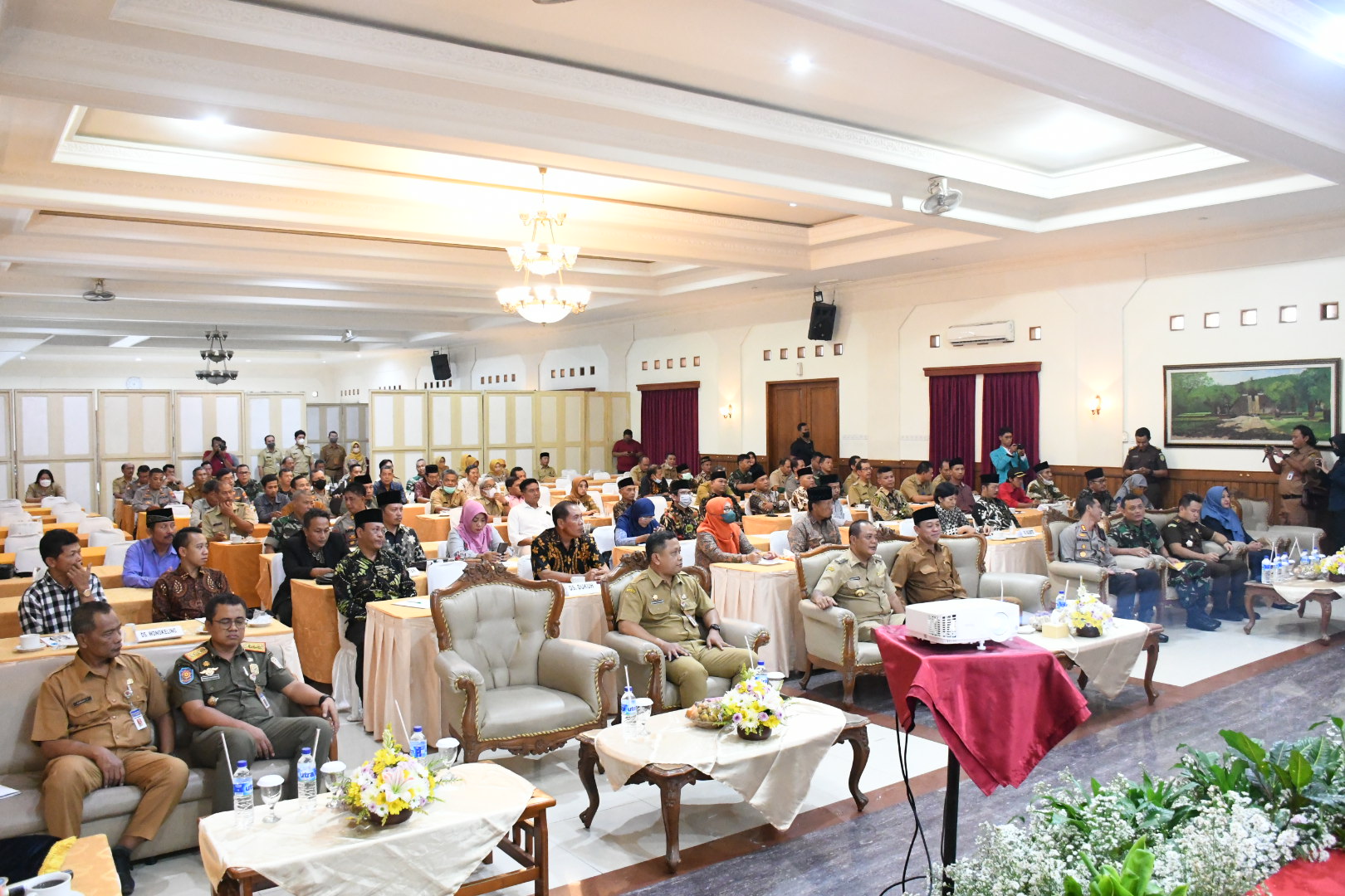DEKLARASI DAMAI PEMILIHAN KEPALA DESA SERENTAK GELOMBANG I KABUPATEN KARANGANYAR TAHUN 2022